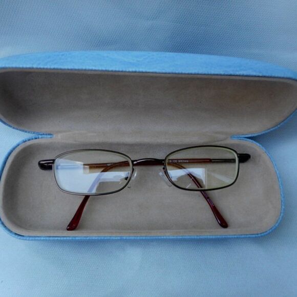 EUC MODERN MAVERICK - BROWN Eyeglass FRAMES - Picture 3 of 12